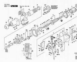 Bosch Impact Wrench GDS 18 E spare parts