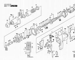 Bosch Impact Wrench 1436 VSR spare parts