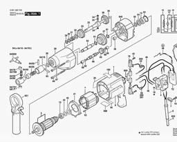 Bosch Drill ELECTRONIC spare parts