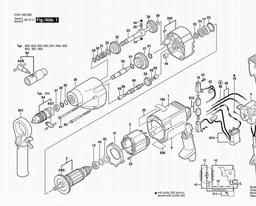 Bosch Thread Cutter GGW 10 E spare parts