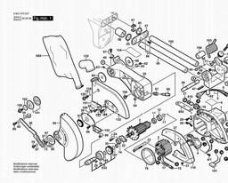 Bosch Slide Mitre Saw GSM 10 spare parts