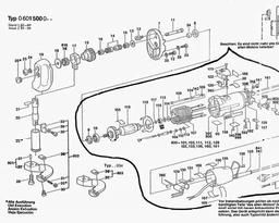 Bosch Un-hd Shear 1500 spare parts