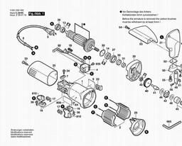 Bosch Shears 1500 C spare parts