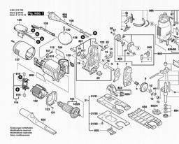 Bosch Orbital Jigsaw BTI-ST 135 E spare parts