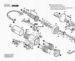Bosch Slot Shears 1521 spare parts