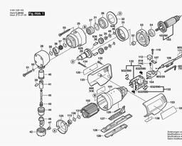 Bosch Universal Nibbler 1529 A spare parts