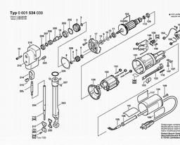 Bosch Nibbler 1534 spare parts