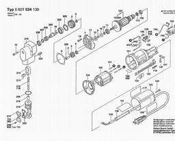 Bosch Nibbler 1534 spare parts