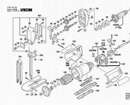 Bosch Univ. Foam Rubber Cutter 1575 A spare parts
