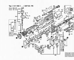 Bosch Jig Saw GST 60 PE spare parts