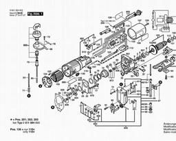 Bosch Jig Saw 1584 VS spare parts
