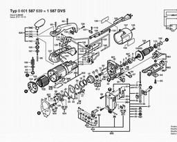 Bosch 1587VS spare parts
