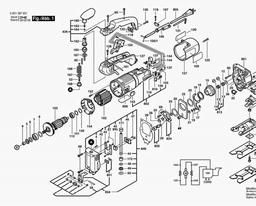 Bosch Jig Saw 1587AVSP-1 spare parts