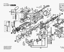 Bosch Jig Saw GST 85 PBAE spare parts