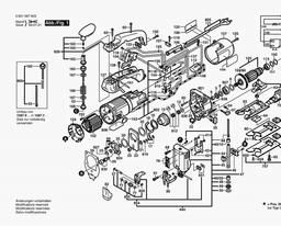 Bosch Jig Saw GST 60 PBAE spare parts
