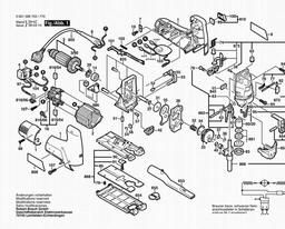 Bosch Jig Saw 1588 EVS spare parts