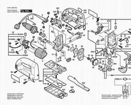 Bosch Jig Saw GST 100 B spare parts