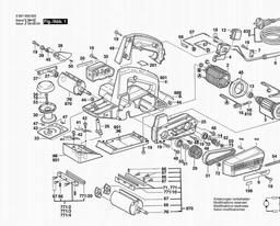 Bosch Portable Planer 1593 spare parts