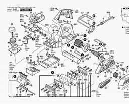 Bosch Portable Planer GHO 31-82 spare parts