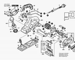 Bosch Portable Planer GHO 26-82 spare parts