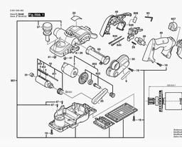 Bosch Portable Planer 53518 spare parts