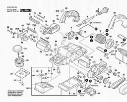 Bosch Portable Planer BH 82 spare parts