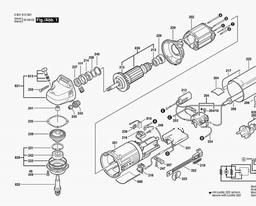 Bosch Wall Chaser R-115 spare parts