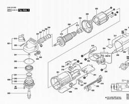 Bosch Wall Chaser GNF 20 CA spare parts