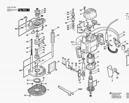 Bosch Industrial Router GOF 1200 A spare parts