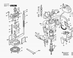 Bosch Router GOF 1300 CE spare parts