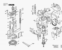 Bosch Router 1613AEVS spare parts