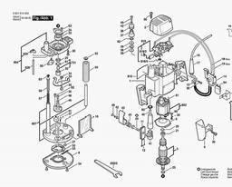 Bosch Router GOF 900 A spare parts