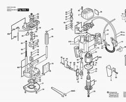Bosch Industrial Router 1614 spare parts