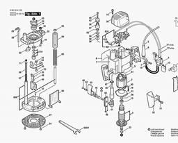 Bosch Industrial Router GOF 900 spare parts
