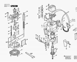 Bosch Industrial Router GOF 900 spare parts