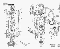 Bosch Industrial Router GOF 900 CE spare parts