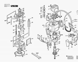 Bosch Industrial Router GOF 900 ACE spare parts