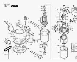 Bosch Router 130.26620 spare parts