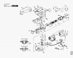 Bosch Reciprocating Saw 1632 VS spare parts