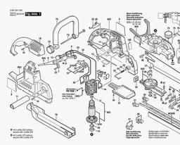 Bosch All Purpose Saw GFZ 14-35 A spare parts