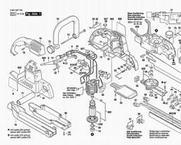 Bosch All Purpose Saw GFZ 16-35 AC spare parts