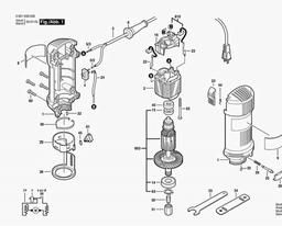 Bosch Router B1155 spare parts