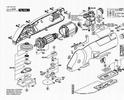 Bosch Fine-cut Saw GFS 350 E spare parts