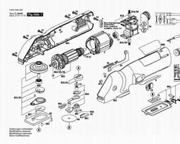 Bosch Fine-cut Saw 1640 VS spare parts