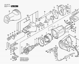 Bosch Reciprocating Saw RS 10 spare parts