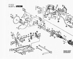 Bosch Circular Hand Saw GKS 85 S spare parts