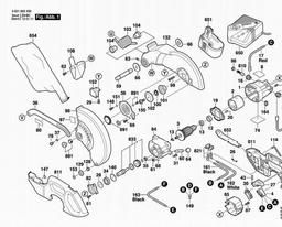 Bosch Compound Mitre Saw 3918 spare parts