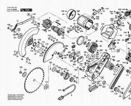 Bosch Table Saw 4212 spare parts