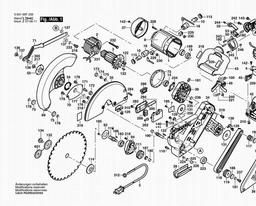 Bosch Circular Saw 4212L spare parts