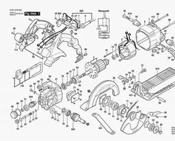 Bosch Un-hd Port. Circular Saw 1678 spare parts
